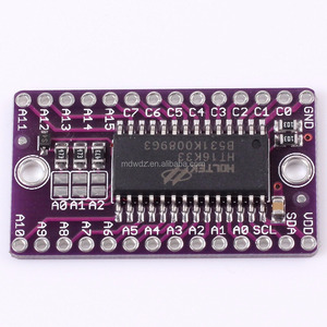 HT16K33 16 X8 LED Dot Matrix Treiber modul Breakout Board I2C - Product Image 3
