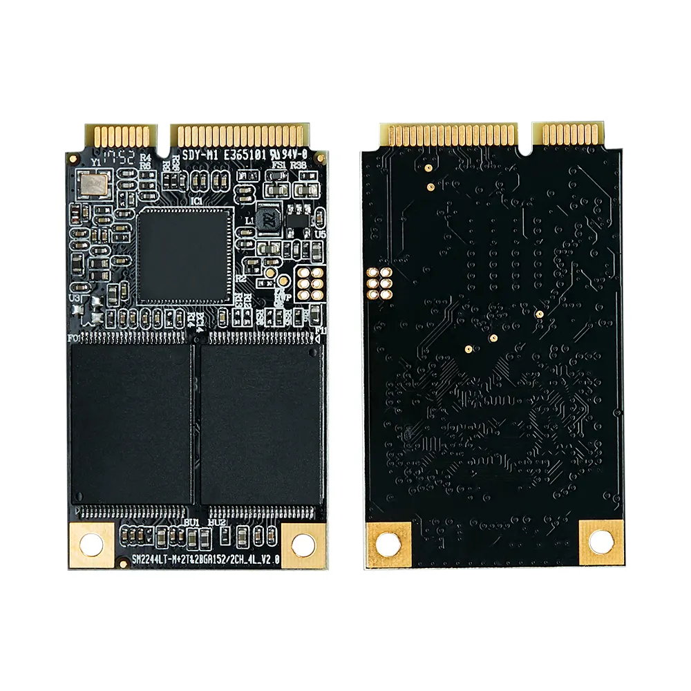 Kingspec msata 32GB msata mini ssd 64GB 128 gb ssd ide di mezza dimensione