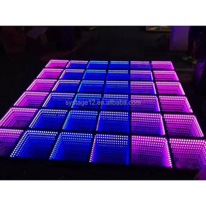 結婚式の装飾DJ照明ステージライト<span class=keywords><strong>LED</strong></span>ダンスフロア3Dエフェクトステージライト