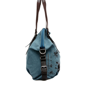 Bán Buôn Dropshipping Mỹ Và Châu Âu Phong Cách Sản Phẩm Mới Graffiti In Pattern Thời Trang Phụ Nữ Du Lịch Túi Vải - Product Image 3