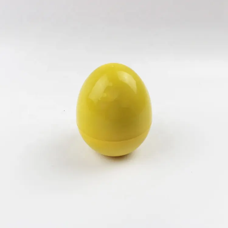 ของเล่นไข่เซอร์ไพรส์ที่ว่างเปล่าแม่พิมพ์ฉีด unisex สีเหลืองหรือสีที่กำหนดเอง3วัน