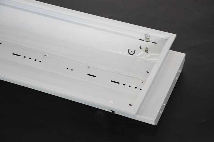 Accesorio de luz led para rejilla, 2023, 2x18w, con tubos led de 4 pies