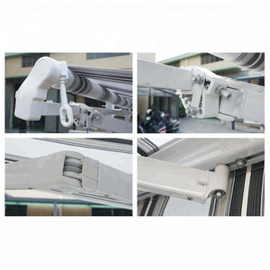 GR660 Nhôm Manual Retractable Patio Cánh Tay Gấp Mái Hiên Để Bán - Product Image 6