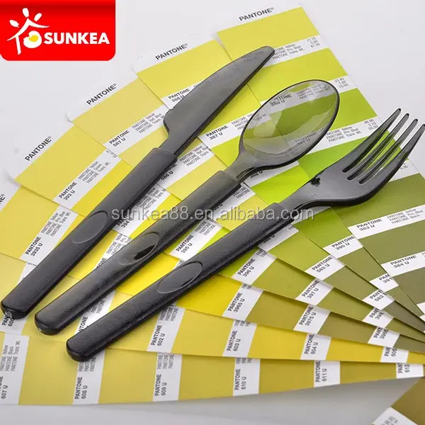 Picnic posate di plastica set cucchiaio forchetta e coltello