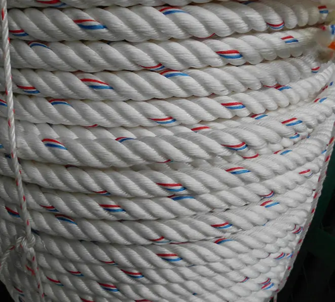 Alta Qualidade de cor branca ou Bege Cor PP danline 4 vertentes corda marinha