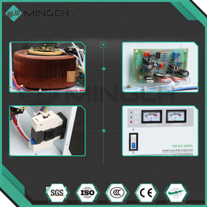 MINGCH高品質SVCシリーズ1000Va2000Va単相自動AC電圧スタビライザー - Product Image 3
