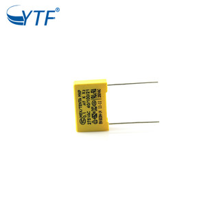 黄盒级X2(MPX/MKP) 薄膜电容器0.1uF 275vac 104k现货 - Product Image 3