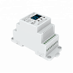 Sky dance 0-10V zu DMX Decoder DIN Rail Decoder 4 Kanal numerische Digital anzeige DMX Dimmer Konverter - Product Image 3