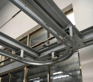 粘线栏杆系统羊羊肉 <span class=keywords><strong>carcass</strong></span> 体导轨肉导轨建在屠宰场