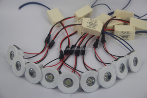 Dropshipping ไฟสปอตไลท์ LED ขนาดเล็ก1W,โคมไฟปิดภาคเรียน15มม. ไฟเพดานห้องครัวในบ้าน DC3V/12V IP65มุมลำแสง30D/120D - Product Image 3