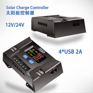 BYGD PWM Solar laderegler 10A 20A 30A 40A für 12V/24V Solars ysteme für Beleuchtungs regler anwendungen - Product Image 2