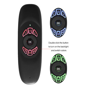 Miniteclado inteligente inalámbrico 3 en 1, 2,4G, Air Mouse, retroiluminación RGB, para Android TV Box - Product Image 2