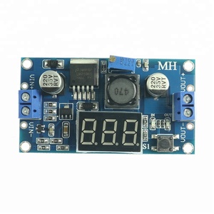 DC-DC 4.0 ~ 40 v a 1.25-37 v Regolabile Regolatore di Tensione DC Buck Step-Down Il Modulo LM2596 Con <span class=keywords><strong>LED</strong></span> Voltmetro 2A Corto Circuito