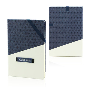 ไดอารี่ Basic A5 โน้ตบุ๊คหนัง USB Journal A4 A6 Planner โลโก้ที่กำหนดเอง Agenda PU ไดอารี่แถบยืดหยุ่นชุดของขวัญ - Product Image 4