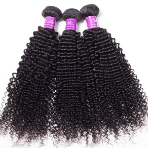 2019新製品キンキーカーリーヘアバンドル良質キューティクルアラインヘア脱落なしもつれなしペルーのヘアバンドル