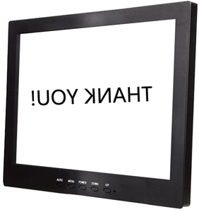 10インチプロンプターテレプロンプターモニター10インチスクエアディスプレイプロンプターテレプロンプターリバースモニター (VGA HDMIeUSB AVスピーカー付き) - Product Image 2
