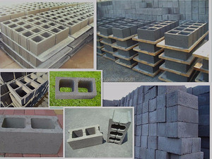建筑套装积木QTJ4-40自动制砖机煤渣积木模具 - Product Image 6