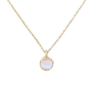925 Sterling Silver Moonstone Necklace - Product Image 1