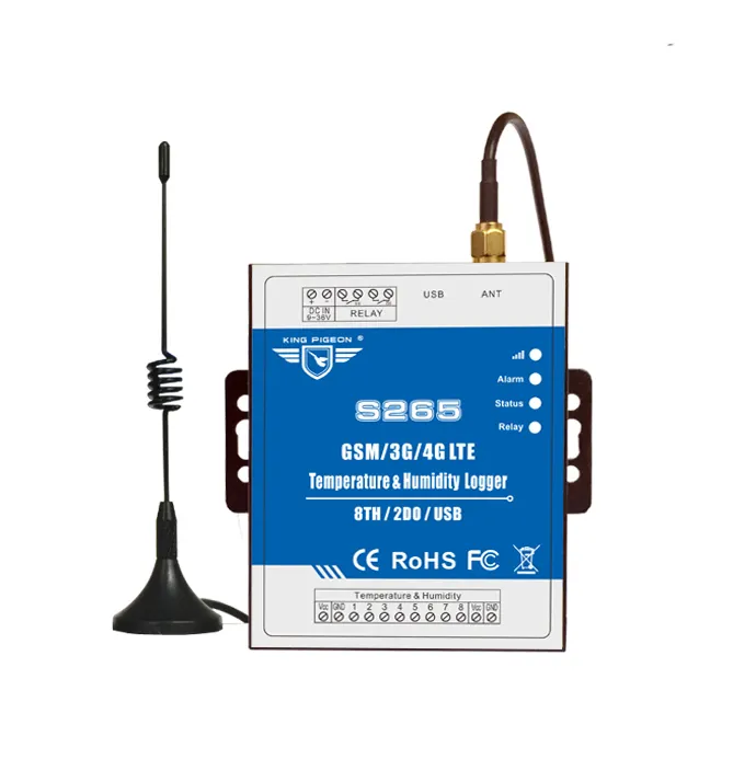 Alarma de monitorización de humedad y temperatura S265 GSM/3G/4G