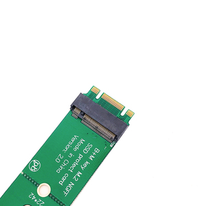 M.2 SSD Key B การทดสอบการป้องกัน B + M Key NGFF ชายหญิงสล็อต Extension Board - Product Image 2