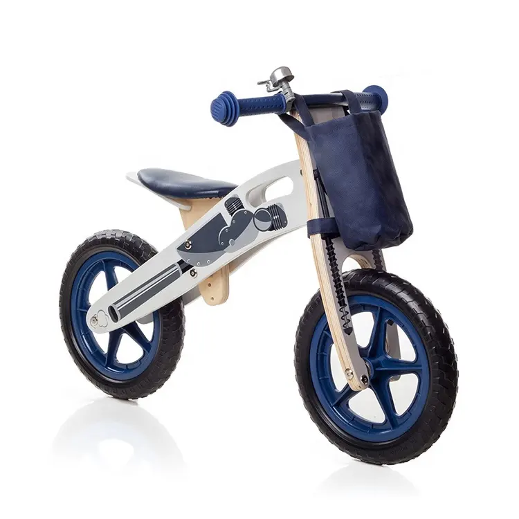 Новый дизайн, детский деревянный Балансирующий велосипед с регулируемым сиденьем W16C195
