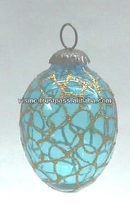 Bharatiya handmade Glass baubles giáng sinh treo trang trí cho khách sạn nhà bên hoặc đồ trang trí đám cưới - Product Image 2