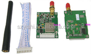 Modulo Radio del trasmettitore e del ricevitore di dati di FM 1W GFSK di 3KM, 433Mhz 450Mhz 868Mhz 915Mhz modulo del ricetrasmettitore della lunga autonomia RF UHF - Product Image 2