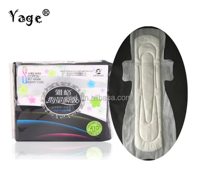 Maternity cotton sanitary pad for overnight use