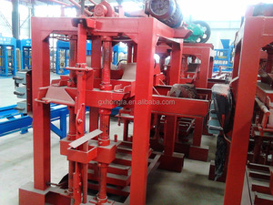 Hongfa piccola scala semiautomatica tipo meccanico vari multi-funzionale mattoni di cemento blocco che fa macchine blocco - Product Image 5