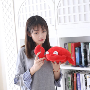 2020 批发高品质卡通软红蟹婴儿毛绒玩具为孩子创意毛绒材料螃蟹 - Product Image 5