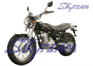 SKYTEAM v-raptor 125cc 4 zamanlı yol motosikleti (<span class=keywords><strong>EEC</strong></span> Euro <span class=keywords><strong>III</strong></span> EURO3 onaylı 120/80-18 " / 180/80-14")