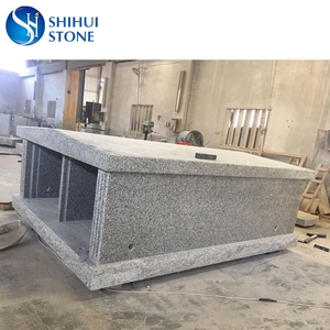 หิน SH สุสานหินหินอ่อนสีขาวแบบอเมริกันดีไซน์สุสานสุสานหินแกรนิตราคาถูก - Product Image 4