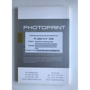Оригинальное программное обеспечение Photoprint Rip для струйного принтера