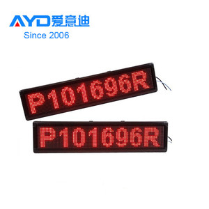 Hohe Helligkeit P10 P12 P8 LED-Module Anzeige wasserdichte LED-Nachrichtenauslage kabellose LED-Werbeanzeige - Product Image 2
