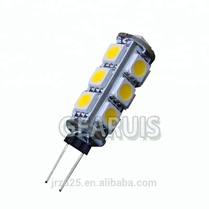 <span class=keywords><strong>G4</strong></span> 13 SMD <span class=keywords><strong>LED</strong></span> <span class=keywords><strong>5050</strong></span> 13SMD DC 12VRVマリンボートキャンパー電球ランプウォームホワイトクールホワイトスリムカーホームハウス照明G4LED