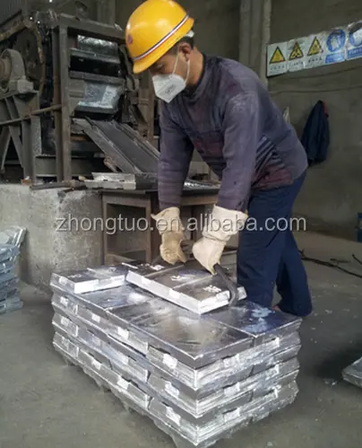 Lingotes de Zinc 99.995% fabricante/proveedor de lingote de Zinc