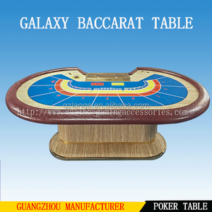 Sang Trọng 9 Người Chơi Baccarat Bảng Casino Bàn Chơi Game Cho Casino - Product Image 3