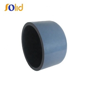UPVC/כובע בסוף פלסטיק לאספקת מים הולם צינור PVC