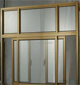 中国PVC/UPVCアルミ製スライディングウィンドウ48x48スライディングウィンドウ - Product Image 4