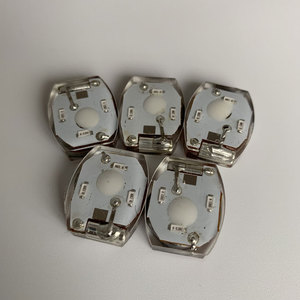 กล่องไฟ LED ทรงสี่เหลี่ยมแบบพกพากันน้ำ3W แบบพกพาโมดูลสำหรับการสั่นสะเทือนและกระพริบ