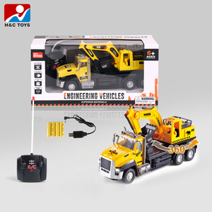 新しいおもちゃ4chトラックおもちゃ<span class=keywords><strong>RC</strong></span>ショベルモデルおもちゃ