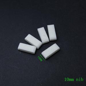 Scalpello e tondo in poliestere e fibra di punta parallela feltro pennino scalpello punto di penna per vuoto penna di indicatore e gesso liquido marcatore