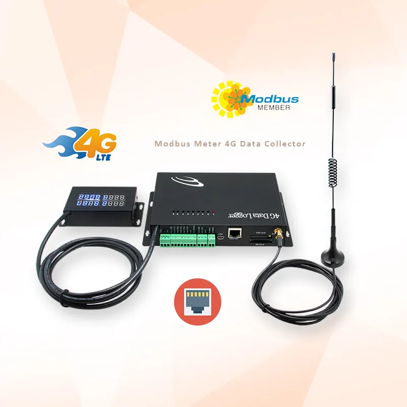 smart Battery Power Modbus RS 485 Data Logger 4g