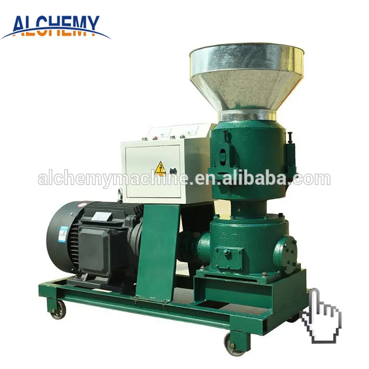 Wood pellet making machine