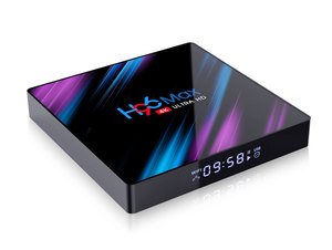 H96 מקסימום 3318 Rockchip RK3318 Quad Core זיכרון RAM 4GB ROM 32GB Dual Wifi OS אנדרואיד 9 טלוויזיה תיבה h96