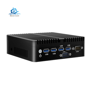 Helorpc คอมพิวเตอร์ขนาดเล็กไม่มีพัดลม CE-leron 2955U LAN คู่ Win7 NUC เดสก์ท็อป2 * H-D 2 * COM สำนักงานพีซี DDR3แรม HDD HTPC - Product Image 1