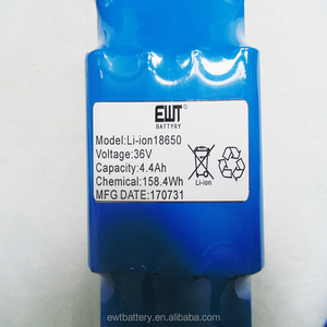 10S2P ICR18650 36v 4400mah LI-ion Lithium Battery Pack Rechargeable Batteries for Two Wheel Balance Scooter Battery - Product Image 3