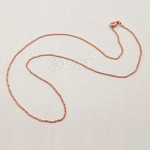 WT-N1035 WKT New Necklace Fashion Jewelry <strong>Best</strong> Electroplated Resist Tarnishable Brass Necklace <strong>Chain</strong> - Product Image 2
