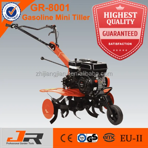 GR-8001 gasoline mini tiller/ rotary tiller/power tiller walking tractor