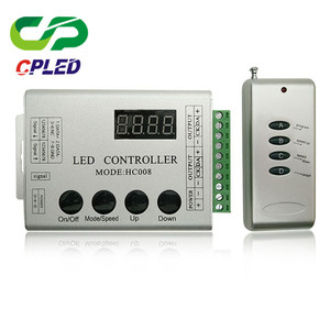 Programmier barer RGB-LED-Pixel regler DC12V HC008 LED-Controller RF-Fernbedienung 2048 Pixel ucs1903 ws2811